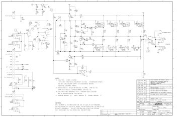Ampeg SVT 3 Pro schematic circuit diagram